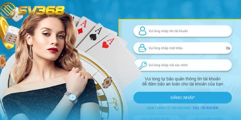 Người chơi có thể đăng nhập bằng cách thực hiện truy cập vào trang chủ